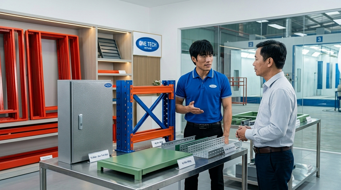 Kinh nghiệm chọn đơn vị gia công sơn tĩnh điện tại Hải Phòng