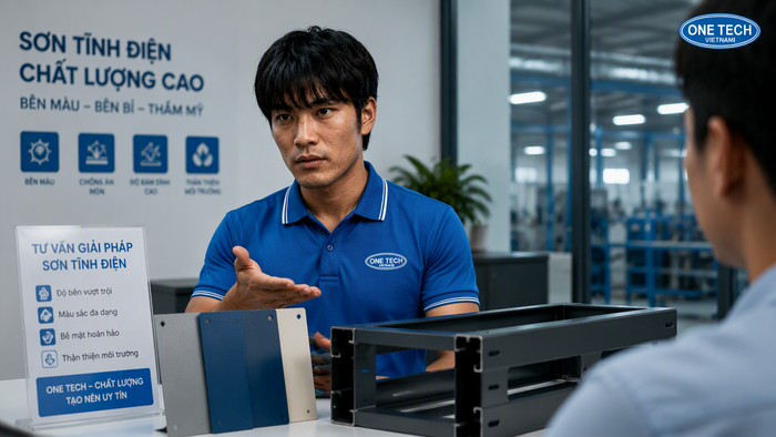 Tư vấn sơn tĩnh điện Hải Phòng thuộc OneTech Group Liên hệ cơ sở sơn tĩnh điện uy tín Hải Phòng thuộc OneTech Group