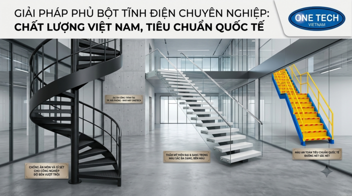Địa chỉ sơn tĩnh điện cầu thang uy tín tại Hải Phòng Tổng hợp các nhóm địa chỉ sơn tĩnh điện cầu thang tại Hải Phòng theo nhu cầu công trình
